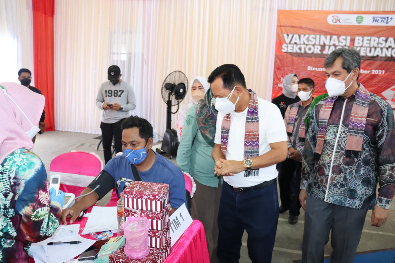 Antusias Vaksinasi Tinggi, Bupati Pinta Dapat Tambahan Vaksin