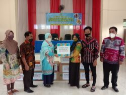 Disnaker Terima 15.000 Masker Dari Penjahit Tapin