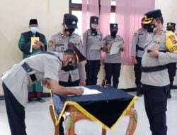 Polres Tapin Lakukan Pergeseran Pejabat
