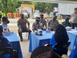 Tim Penilai PPKM Dari Polda Kalsel Sambangi PPKM Desa Bungur