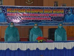 Kader PKK Desa Se HSS Diberikan Pembekalan Tertib Administrasi