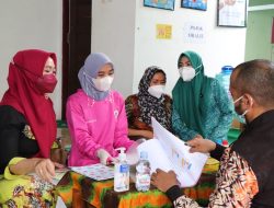 Mampu Menerima Tantangan Posyandu Mawar Merah Desa Jingah Babaris Dipuji Tim Penilai
