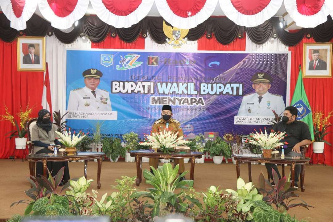 Dialog Pembangunan BU WATI Menyapa, Jembatan Antara Pemerintah Daerah Dengan Masyarakat