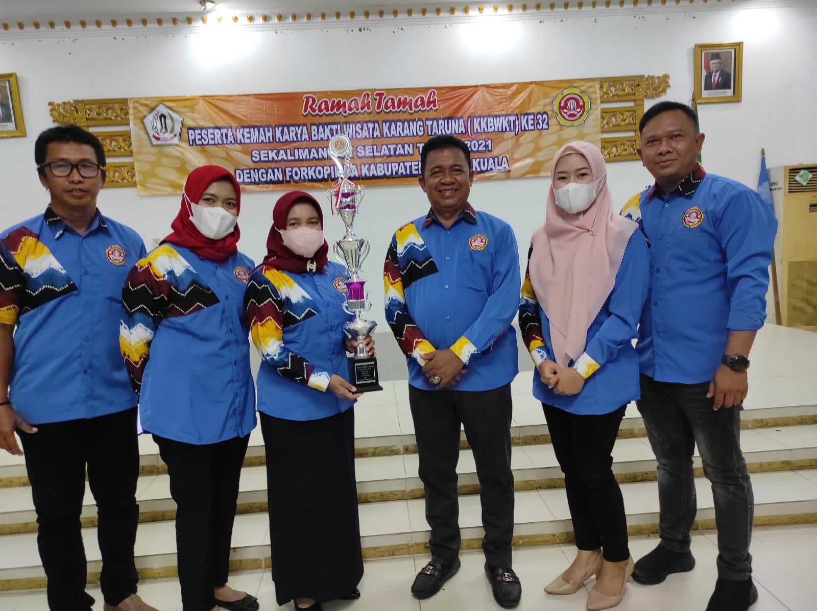 Karang Taruna Tapin Raih Juara 2 Dalam Kemah Bakti ke XXXII