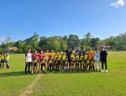 Puluhan Remaja Desa Ayunan Papan Ikuti Pelatihan Sepakbola Profesional dari PT BRE