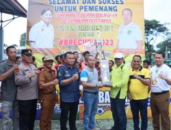 Turnamen Sepak bola BRE Cup Resmi Berakhir, PT BRE Inginkan Tahun Depan Lebih Meriah