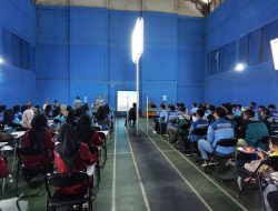 Peringati Bulan K3, PT BMB Blok II Gelar Sosialisasi Keselamatan Pada Mahasiswa Teknik Pertambangan