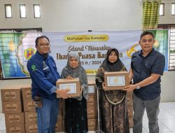 Peduli Masyarakat, PT BRE Bagikan 400 Paket Ramadan