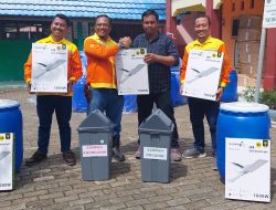 Peduli Pemanasan Global, PT BRE Bagikan Ratusan Alat Mitigasi Perubahan Iklim