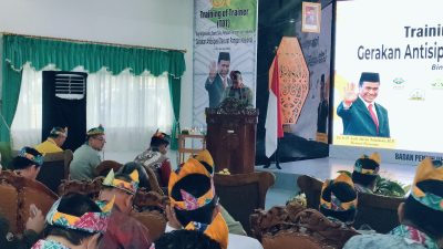 Wakili Mentan, Kepala BPPSDMP Resmikan ToT Gerakan Antisipasi Darurat Pangan Nasional di BBPP Binuang