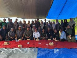 Tinjau Persawahan Tadah Hujan Desa Karang Intan, Ini Harapan BPPSDMP Kementan