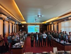 Perkuat Koordinasi, Kementan dan Korem 101/Antasari Upayakan Percepatan Usulan Cetak Sawah Rakyat