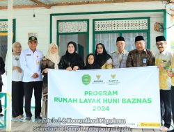 Baznas Bedah 6 Rumah Warga Tapin, ASN Diminta Aktif Berzakat