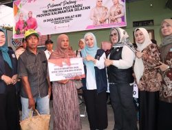Ketua PKK Provinsi Kalsel Kunjungi Posyandu Kamboja di Tapin, Beri Pembinaan untuk Lomba Tingkat Provinsi