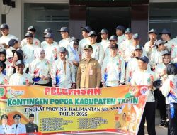 Tapin Kirim 115 Atlet ke POPDA Kalsel 2025, Sekda: Jaga Kesehatan dan Fokus Bertanding!