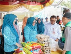 PKK Tapin Gelar Operasi Pasar Murah di Kecamatan Tapin Selatan