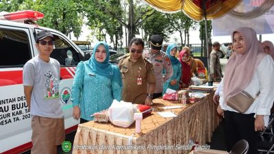 TP PKK Tapin Dorong Kemandirian Sosial Lewat Operasi Pasar Murah di Kecamatan Bungur