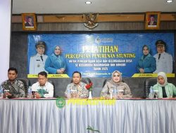 Tapin Perkuat Komitmen Atasi Stunting, Pemdes dan Lembaga Desa Dilatih