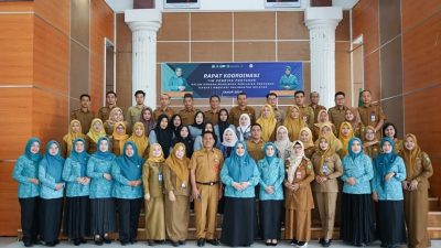 Ketua PKK Tapin Buka Rakoor Persiapan Penilaian Posyandu Tingkat Provinsi