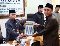 Bupati Tapin Sampaikan Ranperda RPJMD 2025–2029 dalam Rapat Paripurna DPRD