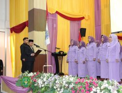 Bupati Tapin Lantik Pengurus GOW Masa Bakti 2025–2030