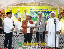 Bupati Tapin Hadiri Tablig Akbar dan Lelang Amal, Tegaskan Komitmen Bangun Banua dengan Keberkahan