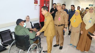 Bupati dan Wakil Bupati Tapin Tinjau Pelayanan di RSUD Datu Sanggul