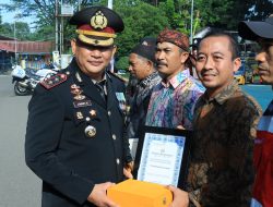 PT BRE Terima Penghargaan Ketahanan Pangan dari Polres Tapin