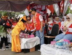 Ribuan Pelajar Meriahkan Karnaval Budaya HUT ke-80 RI di Tapin