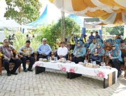 Bupati Tapin Sambut Tim Verifikasi Lomba Asman Toga Provinsi di Desa Banua Halat Kiri
