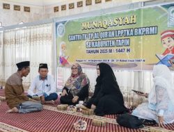 Hj. Faridah Yamani Buka Munaqasyah Santri Tapin, Dorong Lahirnya Generasi Qur’ani Berakhlak Mulia