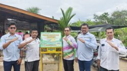 Kolaborasi PT BRE Dengan DLH Tapin Tangani Sampah Tingkat Desa