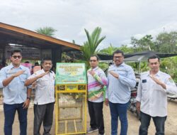 Kolaborasi PT BRE Dengan DLH Tapin Tangani Sampah Tingkat Desa